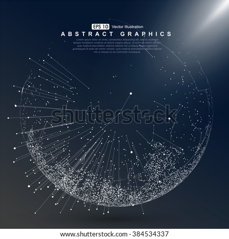 World map point, line, composition, representing the global, Global network connection,international meaning. - stock vector World map point, line, composition, representing the global, Global network connection,international meaning. - stock vector