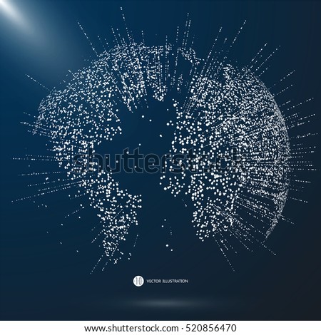 World map point, line, composition, representing the global, Global network connection,international meaning. World map point, line, composition, representing the global, Global network connection,international meaning.