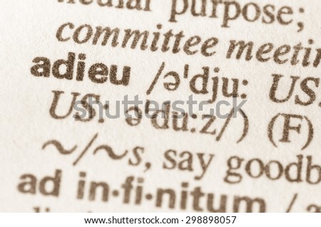 Adieu Stock Images, RoyaltyFree Images & Vectors  Shutterstock