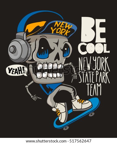 vector skateboard skull design vector skateboard skull design