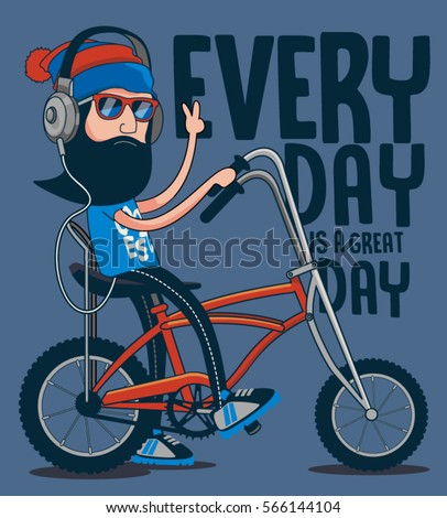 hipster, bicycle vector design hipster, bicycle vector design