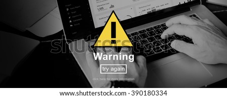 caveat warning protection concept technology danger caution shutterstock