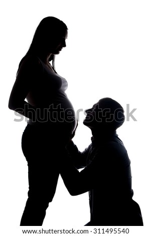 Husband and wife silhouette remarkable, this Variants are Husband and wife silhouette remarkable, very