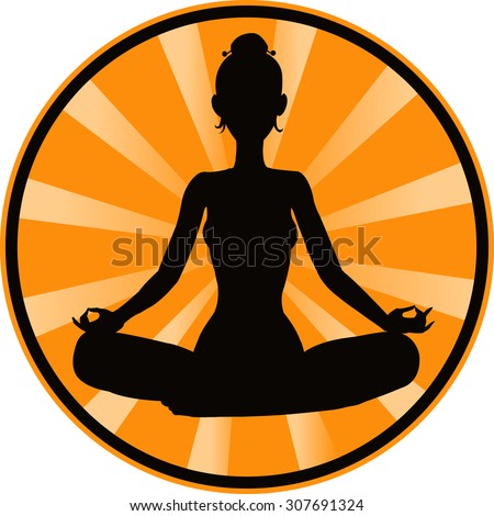 Meditation silhouette Stock Photos, Images, & Pictures | Shutterstock