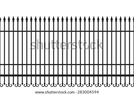 Wrought Iron Fence Stock Photos, Images, & Pictures | Shutterstock