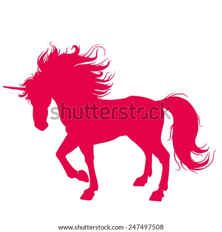 Unicorn silhouette Stock Photos, Images, & Pictures | Shutterstock