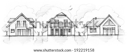 House Sketch Stock Photos, Images, & Pictures | Shutterstock