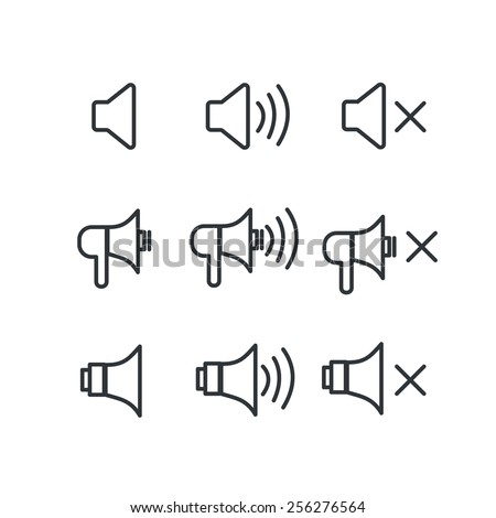 Speaker Icon Stock Photos, Images, & Pictures | Shutterstock