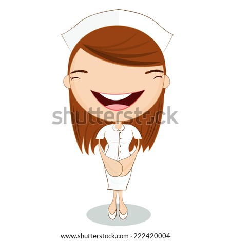 Stock Images similar to ID 112271822 - young cute cartoon nurse with...