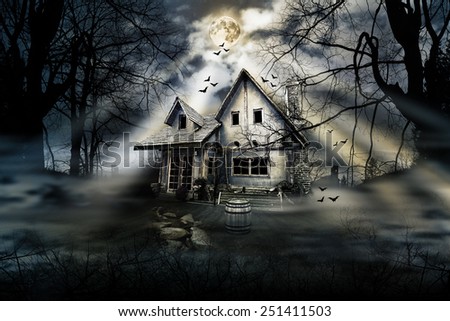 "haunted_house" Stock Images, Royalty-Free Images & Vectors | Shutterstock