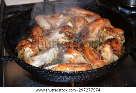 adjusted the simmer flame