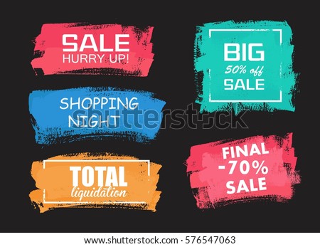 Set of universal grunge black paint background with frame. Dirty artistic design elements, boxes, frames for text. Set of universal grunge black paint background with frame. Dirty artistic design elements, boxes, frames for text.