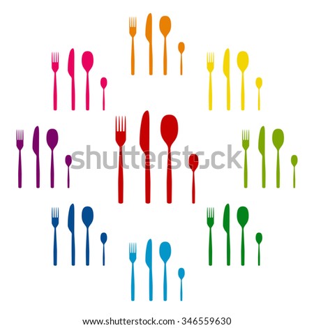 Knife And Fork Icon Stock Photos, Images, & Pictures | Shutterstock