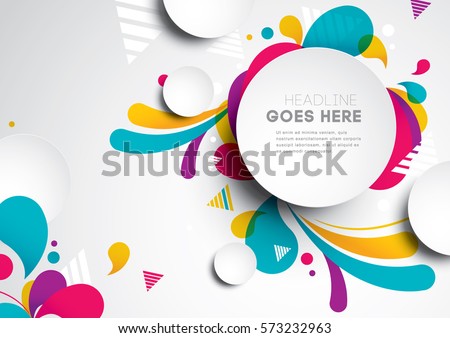 Vector of modern abstract background Vector of modern abstract background