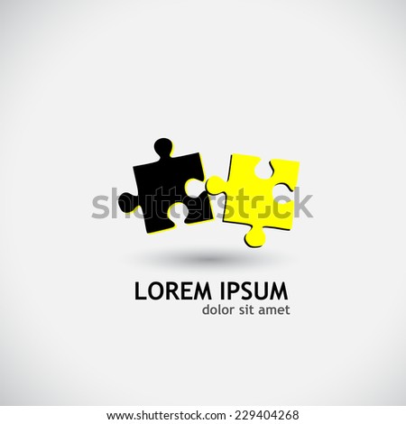 Puzzle logo Stock Photos, Images, & Pictures | Shutterstock