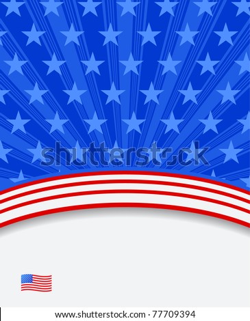 Silhouette American Flag Stock Photos, Images, & Pictures 