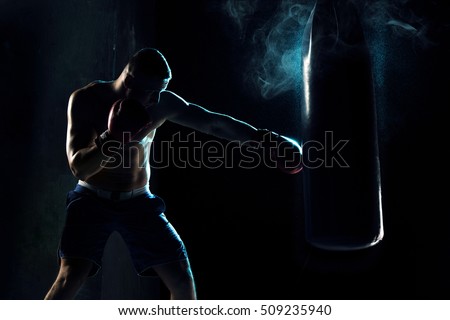 boxer punching