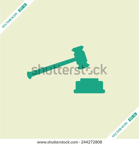 Gavel Icon Stock Photos, Images, & Pictures | Shutterstock