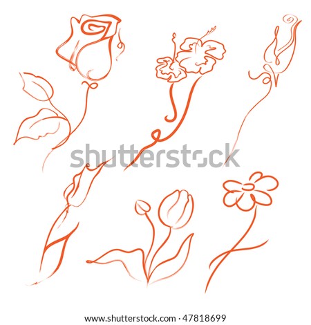 Flower Head Stock Vectors & Vector Clip Art | Shutterstock