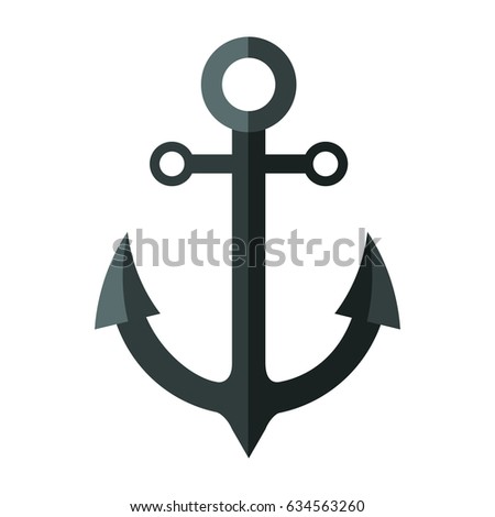 Anchor Icon Stock Vector 138123662 - Shutterstock