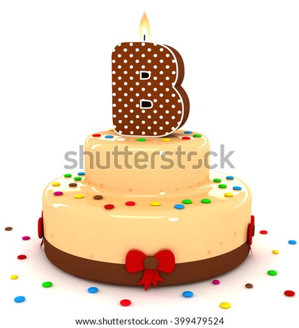 B-day-cake Stock Photos, Royalty-Free Images & Vectors - Shutterstock