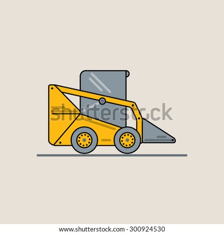 jcb dumper tractor cartoon