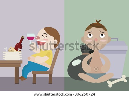 Malnutrition Stock Photos, Royalty-Free Images & Vectors