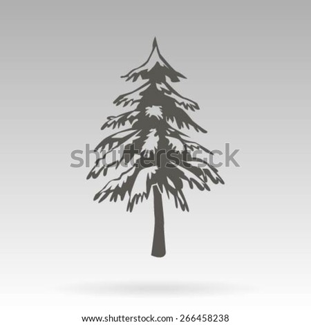 Evergreen Tree Stock Vectors & Vector Clip Art | Shutterstock