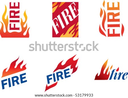 Fire Symbol 1 Stock Vector 53179918 - Shutterstock