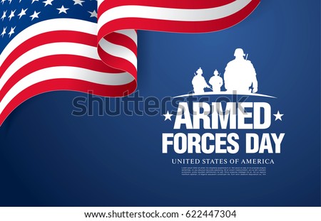 Armed forces day template poster design Armed forces day template poster design