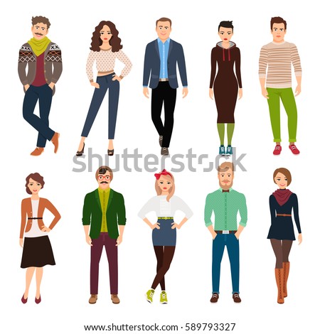 http://thumb1.shutterstock.com/display_pic_with_logo/3071597/589793327/stock-vector-handsome-cute-cartoon-young-fashion-people-isolated-on-white-background-casual-wear-men-and-women-589793327.jpg