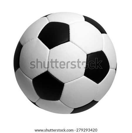 Soccer Ball Isolated On White Stock Photo 98498792 - Shutterstock