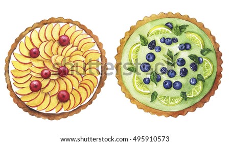 Fresh Summer Berry Tart with Red Currant Glaze picture images Fresh Summer Berry Tart with Red Currant Glaze