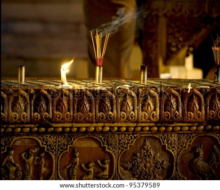 Candles and Incense
