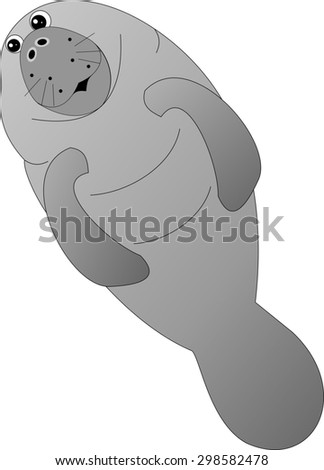Manatee Cartoon Stock Photos, Images, & Pictures | Shutterstock