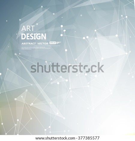 Abstract composition, futuristic technology, silver font texture, white cybernetic dots, creative banner figure, gray wallpaper, outer space flyer fiber, neon star light matrix, EPS10 vector backdrop - stock vector Abstract composition, futuristic technology, silver font texture, white cybernetic dots, creative banner figure, gray wallpaper, outer space flyer fiber, neon star light matrix, EPS10 vector backdrop - stock vector