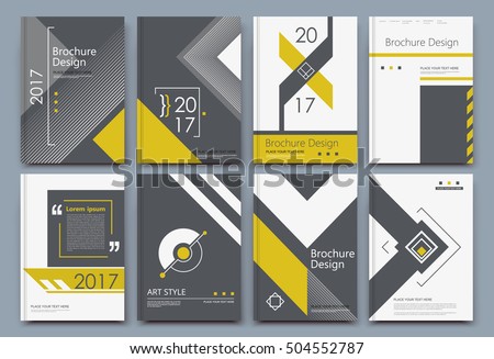 Abstract composition. Black a4 brochure cover design. Info banner frame. Text font. Title sheet model set. Modern vector front page. Brand logo texture. Yellow color figures image icon. Ad flyer fiber Abstract composition. Black a4 brochure cover design. Info banner frame. Text font. Title sheet model set. Modern vector front page. Brand logo texture. Yellow color figures image icon. Ad flyer fiber