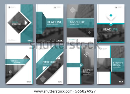 Abstract binder layout. White a4 brochure cover design. Fancy info text frame. Creative ad flyer font. Title sheet model set. Modern vector front page. Elegant city banner. Green square figures icon Abstract binder layout. White a4 brochure cover design. Fancy info text frame. Creative ad flyer font. Title sheet model set. Modern vector front page. Elegant city banner. Green square figures icon