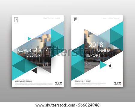 Abstract binder layout. White a4 brochure cover design. Fancy info text frame. Creative ad flyer font. Title sheet model set. Modern vector front page art. City view banner. Green triangle figure icon Abstract binder layout. White a4 brochure cover design. Fancy info text frame. Creative ad flyer font. Title sheet model set. Modern vector front page art. City view banner. Green triangle figure icon