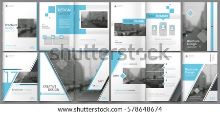 Abstract binder art. White a4 brochure cover design. Info banner frame. Elegant ad flyer text. Title sheet model set. Fancy vector front page. City font blurb. Blue line, square, lozenge figure icon Abstract binder art. White a4 brochure cover design. Info banner frame. Elegant ad flyer text. Title sheet model set. Fancy vector front page. City font blurb. Blue line, square, lozenge figure icon