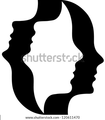 Face Silhouette Stock Photos, Images, & Pictures | Shutterstock