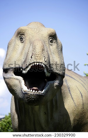 real white dinosaur