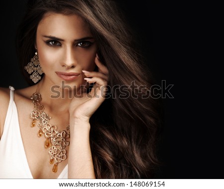 Fashion Beautiful Woman Jewelry And 71