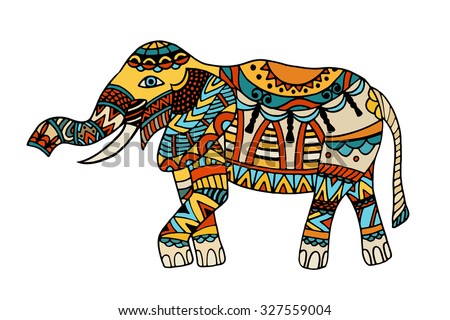 Decorated Indian Elephant Stock Photos, Images, & Pictures ...