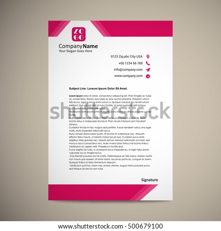 Letterhead Stock Photos, Royalty-Free Images & Vectors - Shutterstock