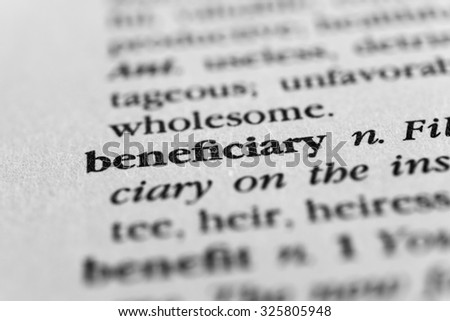 Stock options beneficiary