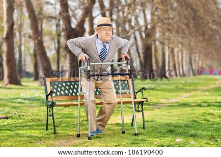 Elderly Walker Stock Photos, Images, & Pictures | Shutterstock