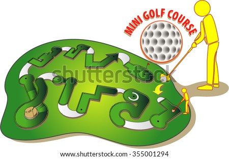 Mini-golf Stock Images, Royalty-Free Images & Vectors | Shutterstock