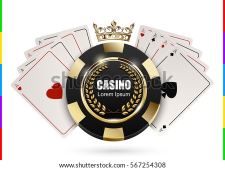Casino chip logos