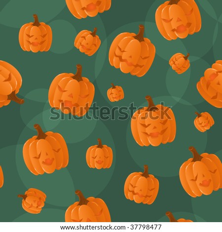 Seamless Halloween Background Stock Vector 37798477 - Shutterstock